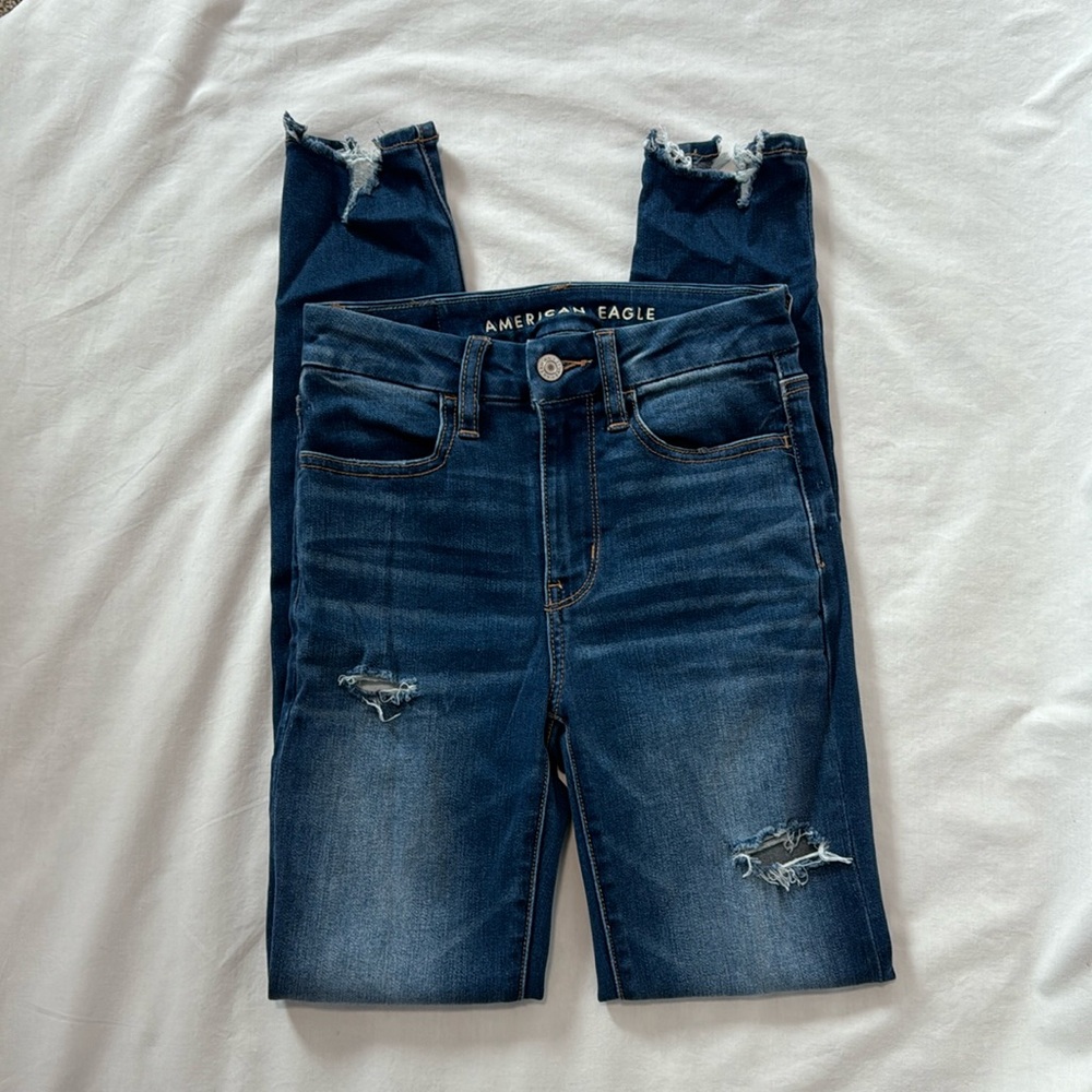 American Eagle super hi-rise jegging